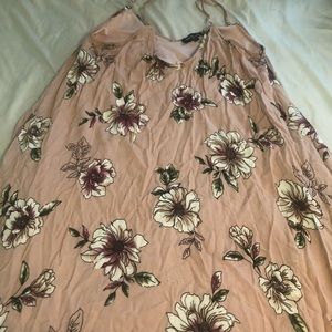 Blush Pink maxi dress. Very flows